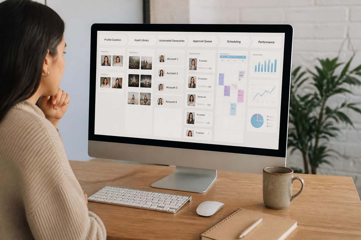 Multi-account workflow