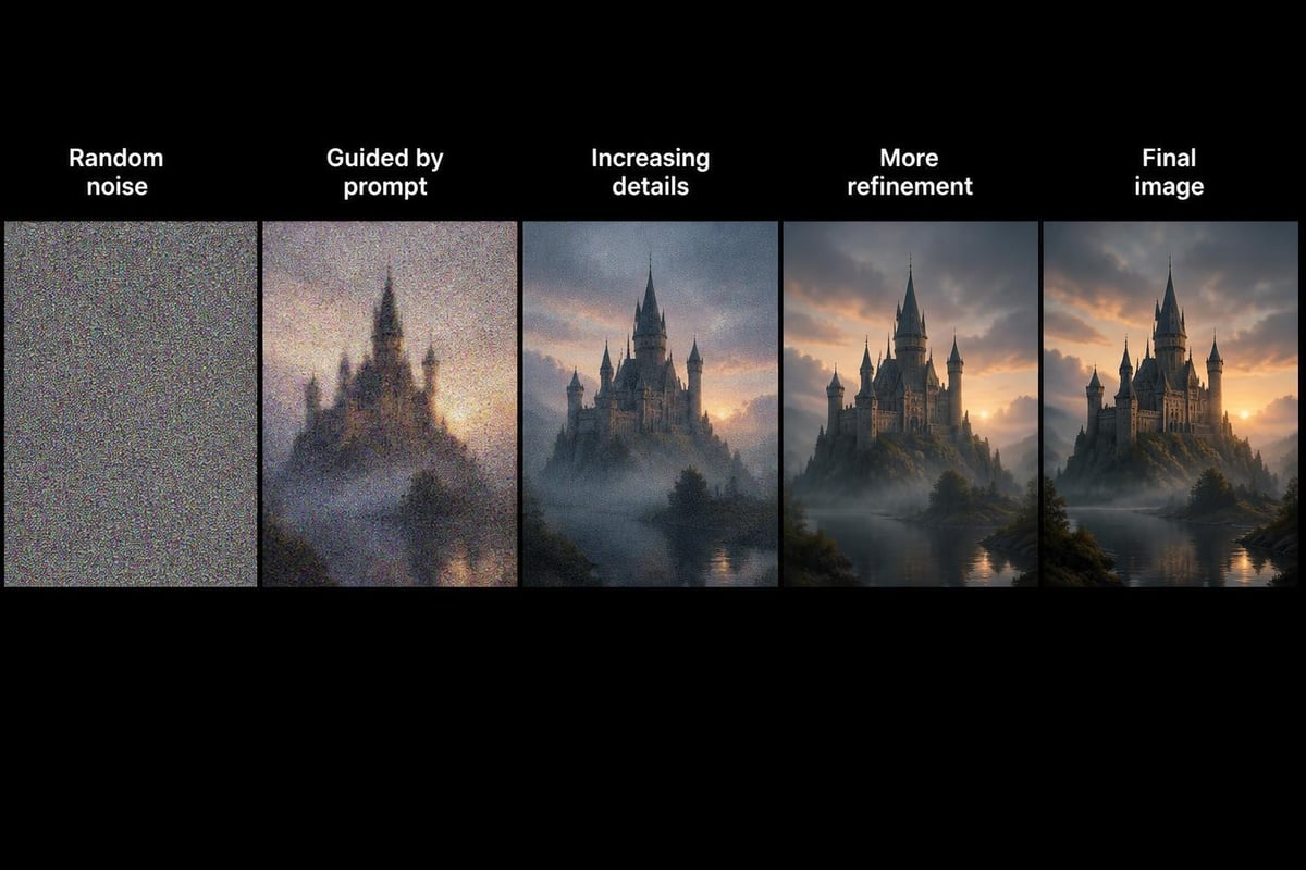 Diffusion model process